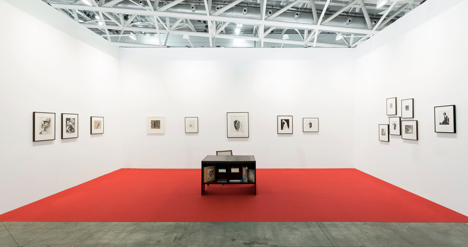 Artissima 2016, installation view, galerie frank elbaz Photo: Renato Ghiazza