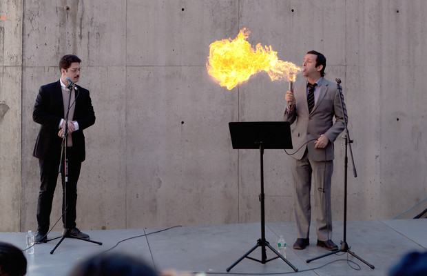 davide balula speaking in flames moma ps1 biennale de lyon